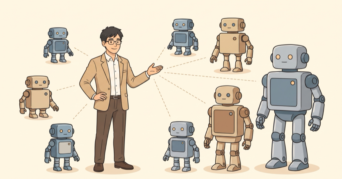 賢いAIは高い、安いAIは頼りない — この板挟みを「分業」で解く
