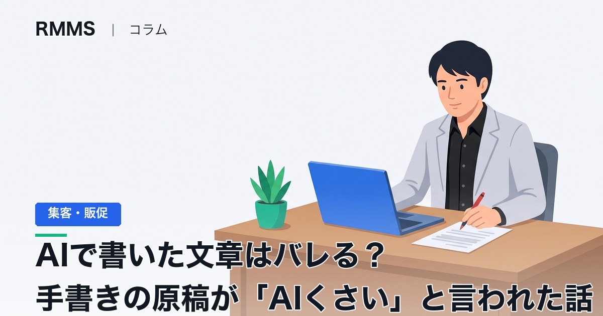 AIで書いた文章はバレる？ 僕が自分で書いた原稿が「AIくさい」と言われた話